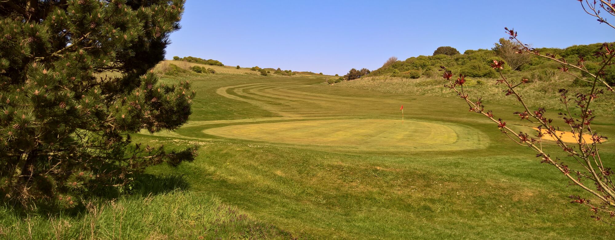 A beautiful fairway